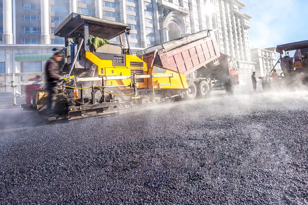 Photo of Laying Asphalt